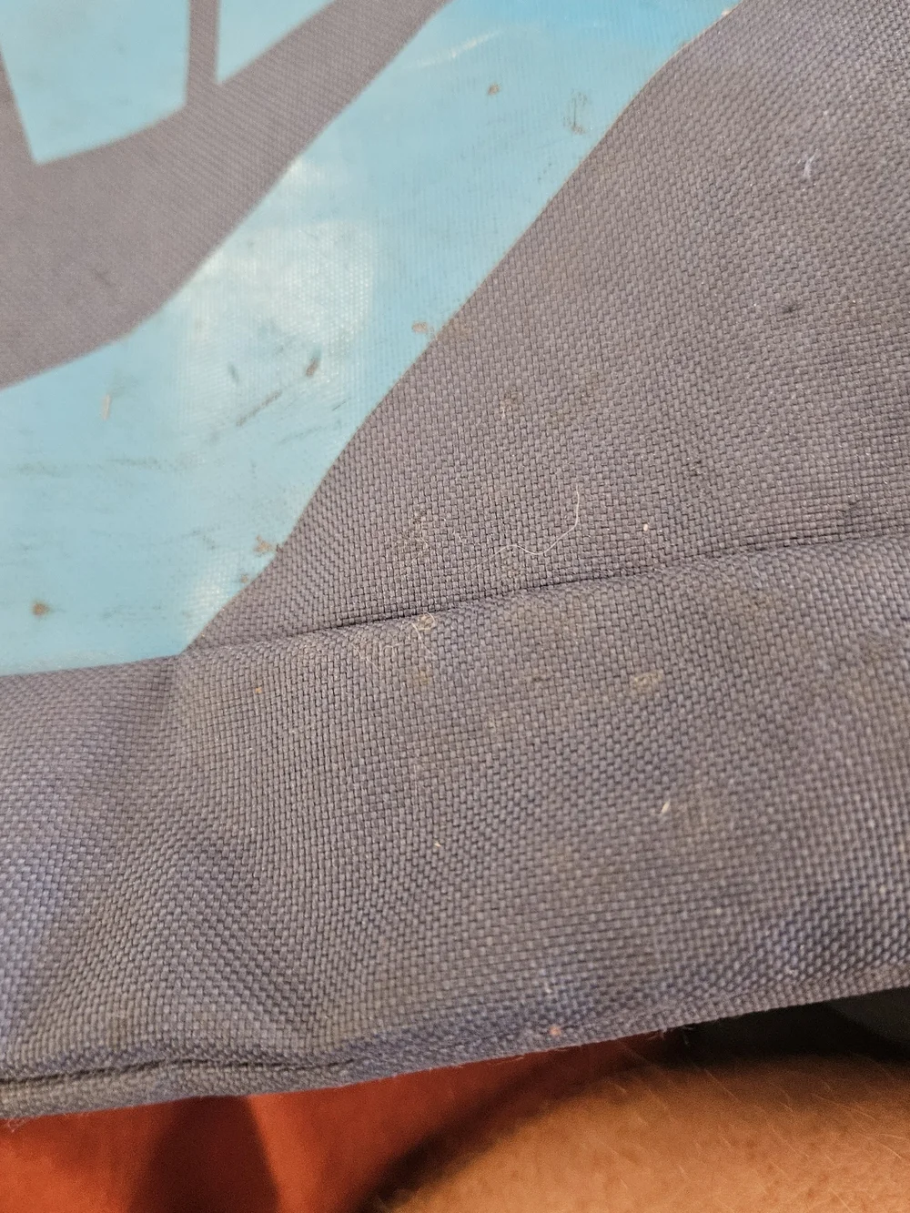 Nike Gray Backpack with Bright Teal Logo